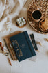 The Words Co Gratitude Navy blue Journal