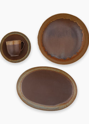 FM Coup Reactive Dinnerware Set (46 Pieces)