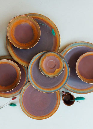 FM Coup Reactive Dinnerware Set (46 Pieces)