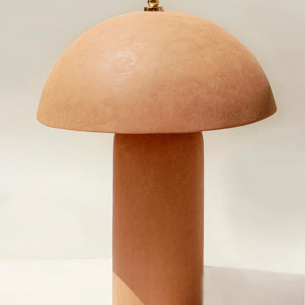 Cove Designs Truffle Velvet Table Lamp