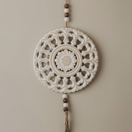 The Words Co Round Rosette Wall Hanging