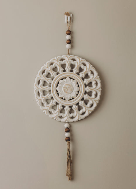 The Words Co Round Rosette Wall Hanging