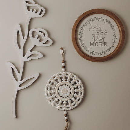 The Words Co Round Rosette Wall Hanging