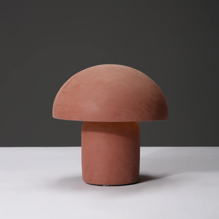 Cove Designs Truffle Velvet Table Lamp