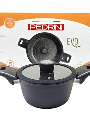 Pedrini Evo Non-Stick Pot with Handle 24 cm