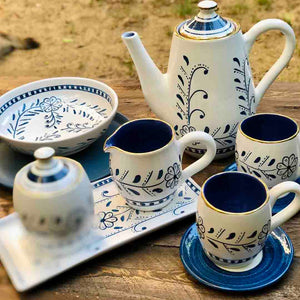 Khan Elsaada Floral Tea Set