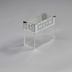 Zee Designs Plexi Glass Greek Key Narrow Stand