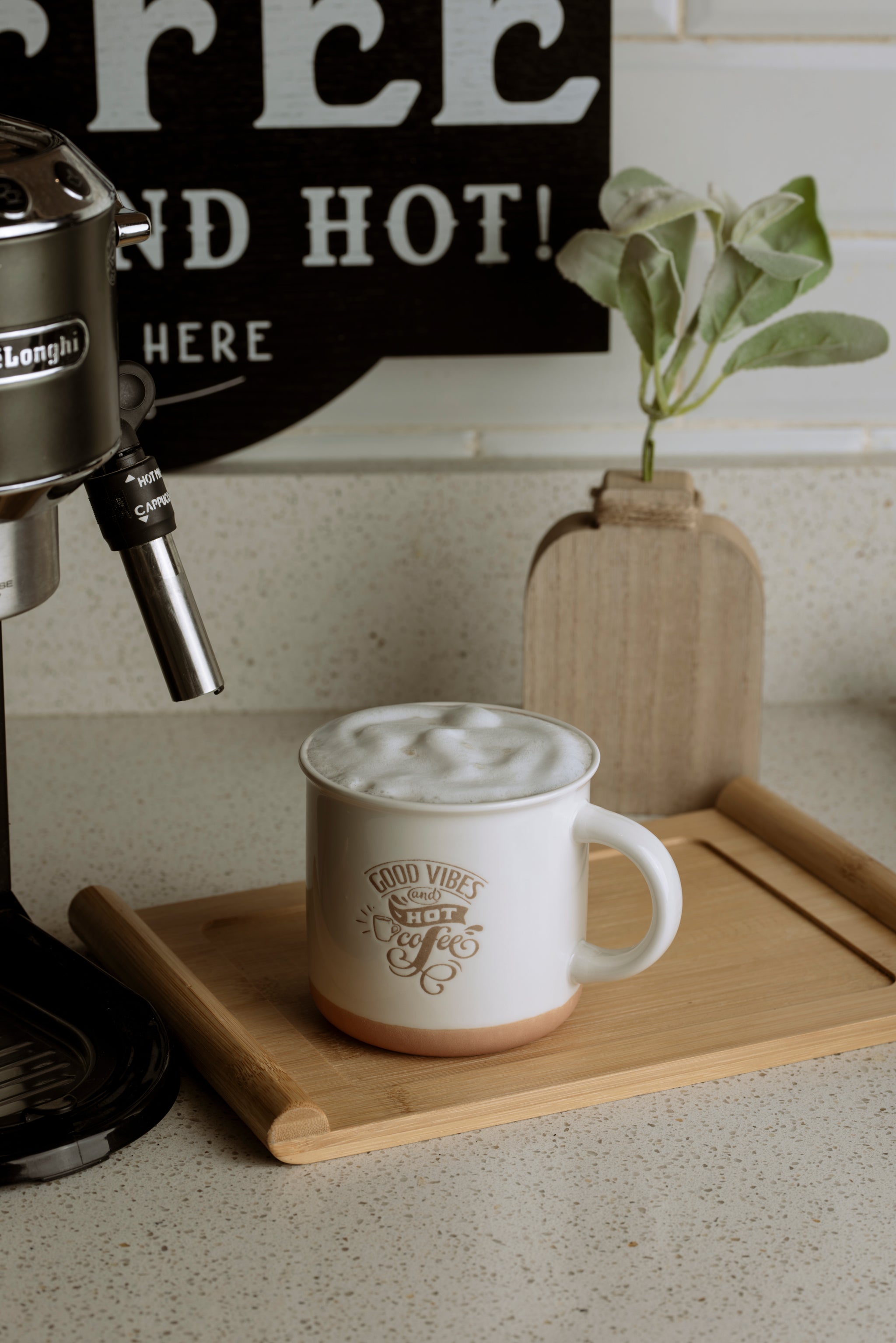 The Words Co Good Vibes Mug White