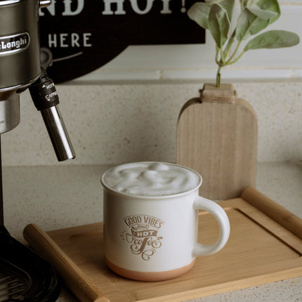 The Words Co Good Vibes Mug White
