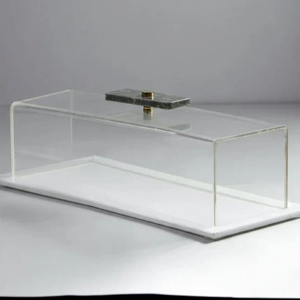 Zee Designs Plexiglass English Cake Platter