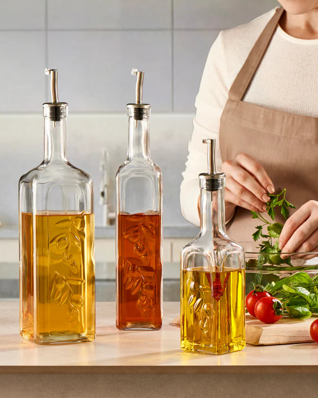 Pasabahce Homemade Oil & Vinegar Bottle Set - 365ml