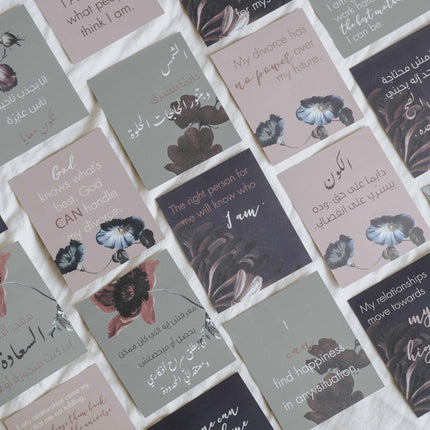The Words Co Divorce - Affirmations Cards Box