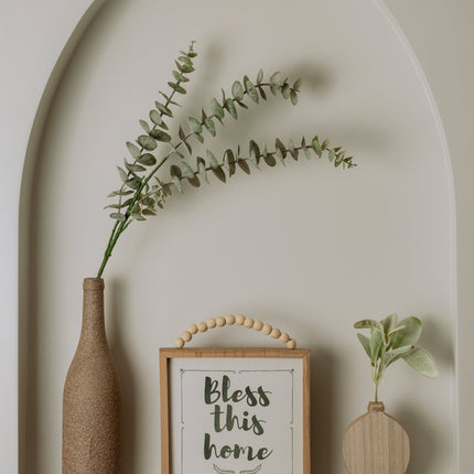 The Words Co Heartleaf Wooden Vase