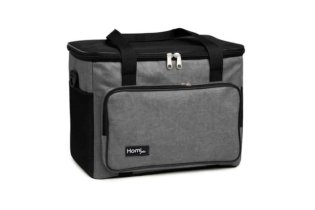 Homi Plus Square Thermal  bag with pocket 40 L - Gray