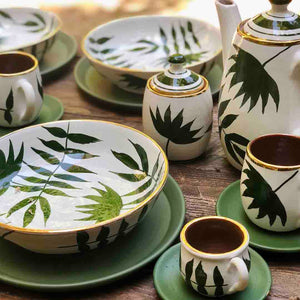 Khan Elsaada Palm Leaves Dinner Set