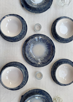 Tulu Sky Blue 24 PCS Dinnerware Set