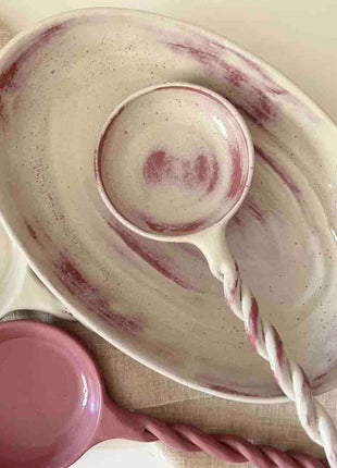 Khan Elsaada Minopoli Oval Deep Serving Platter