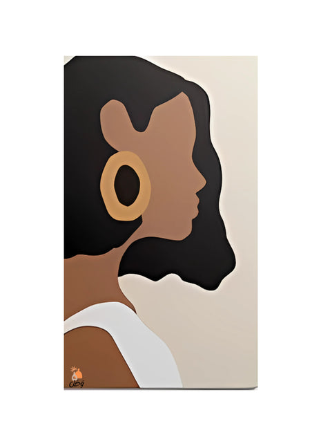 Wasl "Wild AND BEAUTIFUL" Painting