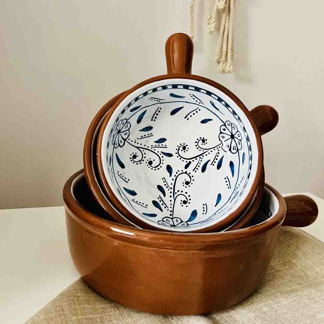 Khan Elsaada Floral Round Pan