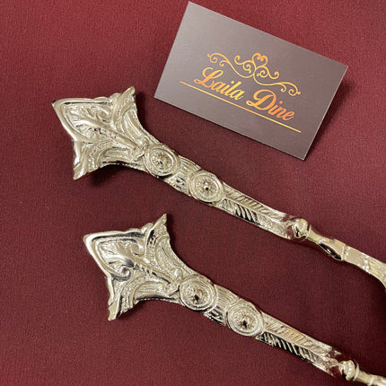 Laila Dine Karo Cutlery Serving Tools Silver (SOLD BY PIECE)