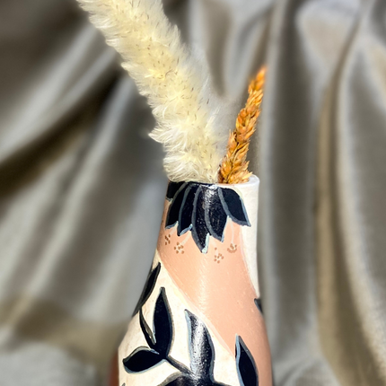 Wasl Hand Painted Boho Vase
