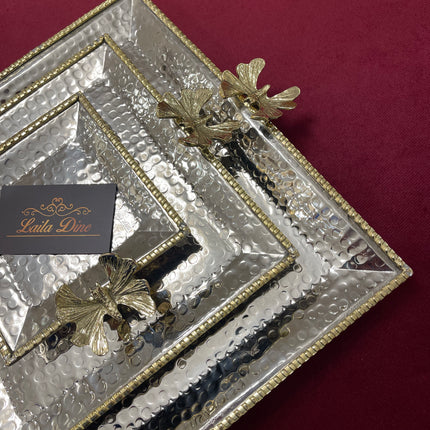 Laila Dine Layali Square Serving Dish (Medium Size)