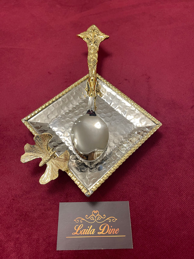 Laila Dine Layali Square Serving Dish (Small Size)