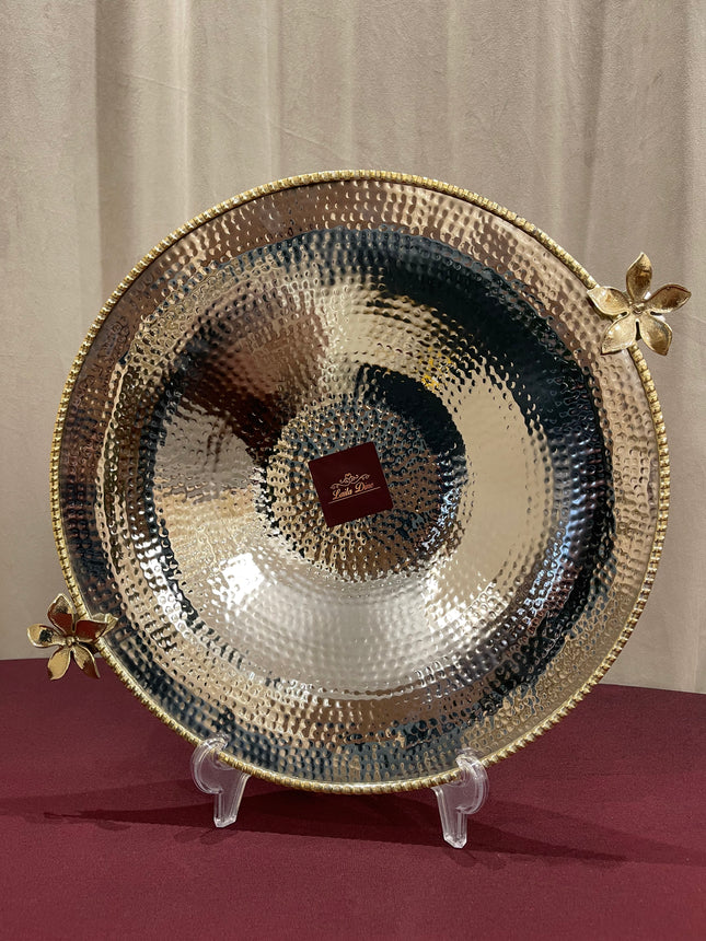 Laila Dine Jawhara Round Deep Serving Dish (Small Size) 30 cm