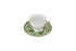 Porland Morocco Coffee Cup & Saucer Set - 12 Pieces, 80ml