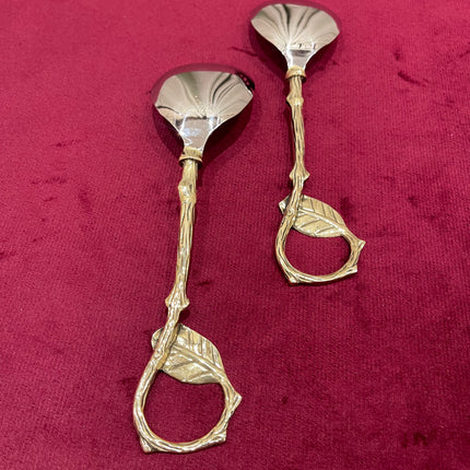 Laila Dine Leaf Cutlery Serving Tools - set of 7