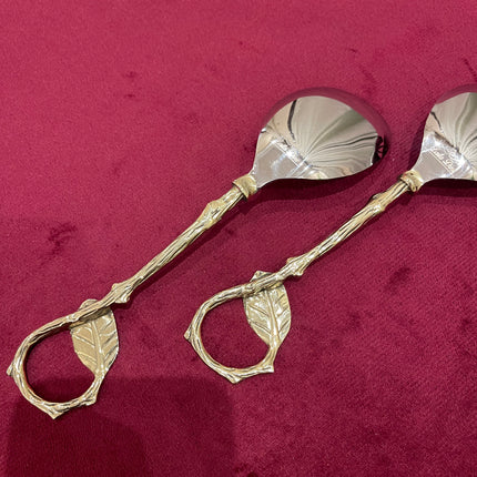 Laila Dine Leaf Cutlery Serving Tools - set of 7