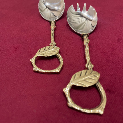 Laila Dine Leaf Cutlery Serving Tools - set of 7