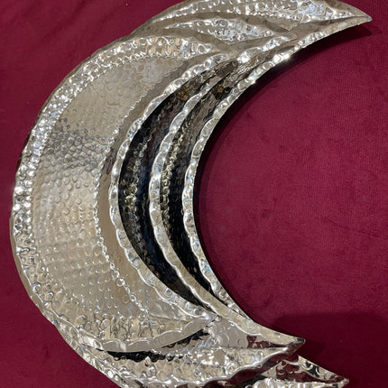 Laila Dine Crescent Stainless Steel Serving Dish Set of 3