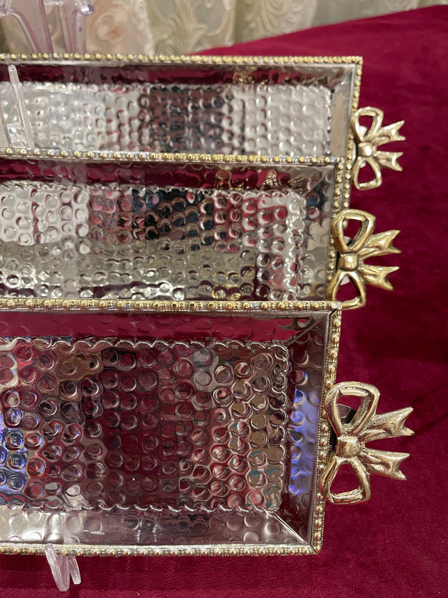 Laila Dine Ghazal Rectangle Serving Dish - Set of 3