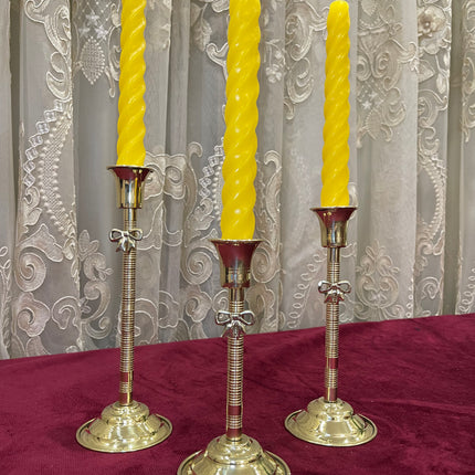 Laila Dine Premium Copper Candle Holder (Small) -Gold