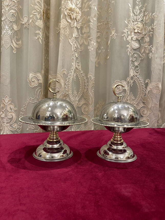 Laila Dine Tamraya -Silver & Gold (Large Size)