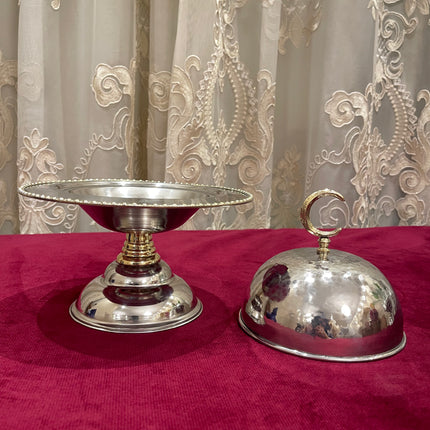 Laila Dine Tamraya -Silver & Gold (Large Size)