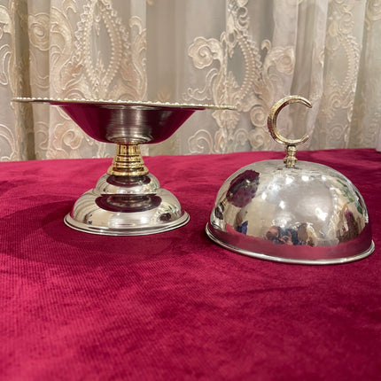 Laila Dine Tamraya -Silver & Gold (Large Size)