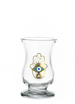 Mindada Layal Pera Tea Glass - 6 Pieces, 100ml