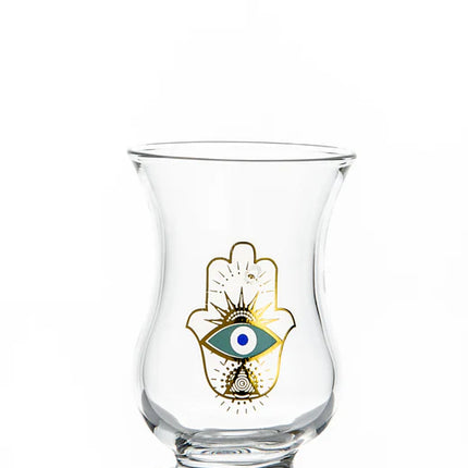 Mindada Layal Pera Tea Glass - 6 Pieces, 100ml