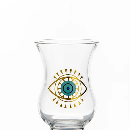 Mindada Layal Pera Tea Glass - 6 Pieces, 100ml