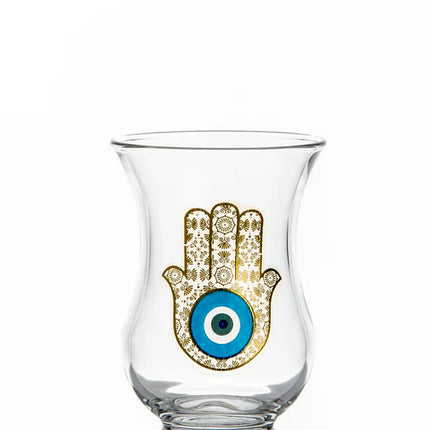 Mindada Layal Pera Tea Glass - 6 Pieces, 100ml