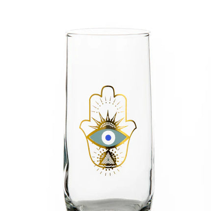 Mindada Layal Bolero Highball Glass - 6 Pieces, 320ml