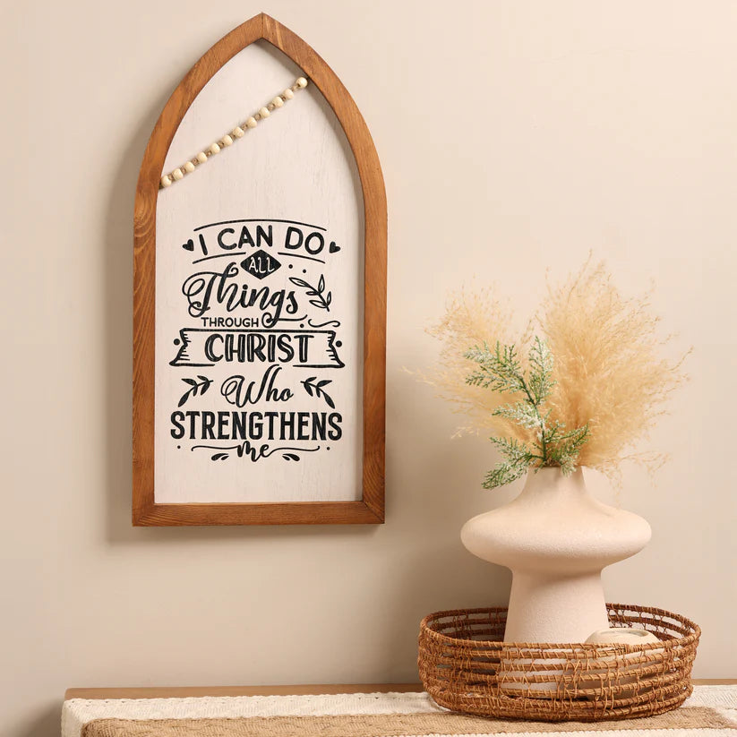 The Words Co I Can Do All Things Boho Frame
