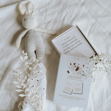 The Words Co Pregnancy - Affirmation Cards Box