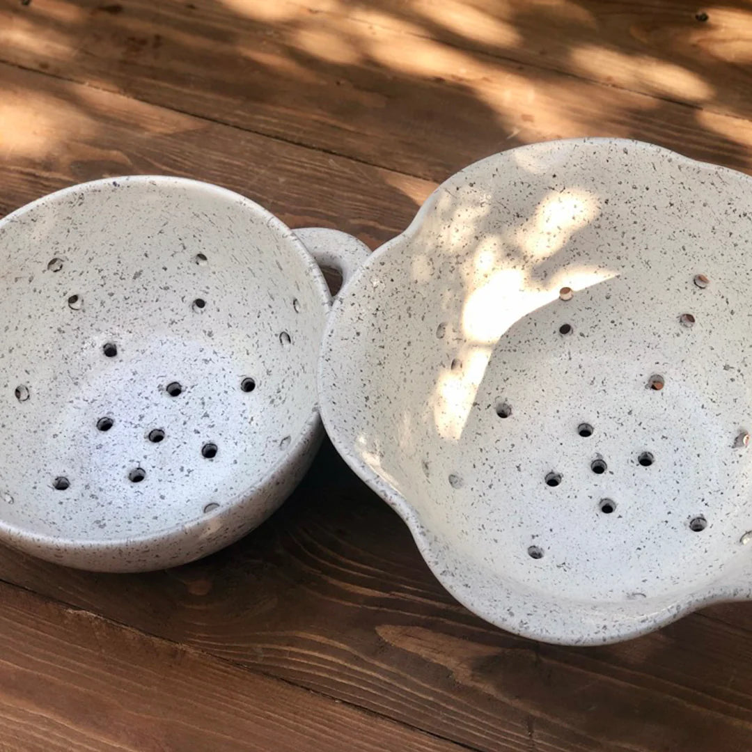 Khan Elsaada Pottery Colander