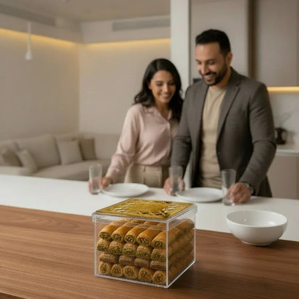 Zee Designs Plexiglass Moroccan Eid Box