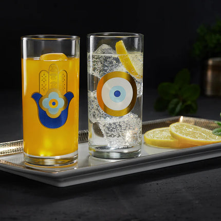Mindada Layal Istanbul Highball Glass - 6 Pieces, 290ml