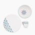 FM Mafrouka-Coup Decorated Dinnerware Set (46 Pieces)