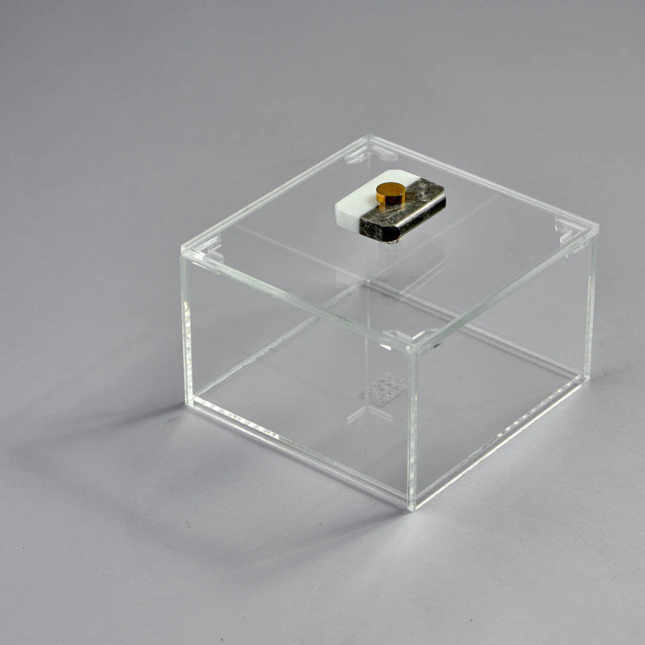 Zee Designs Marble Small Squared Divided Box